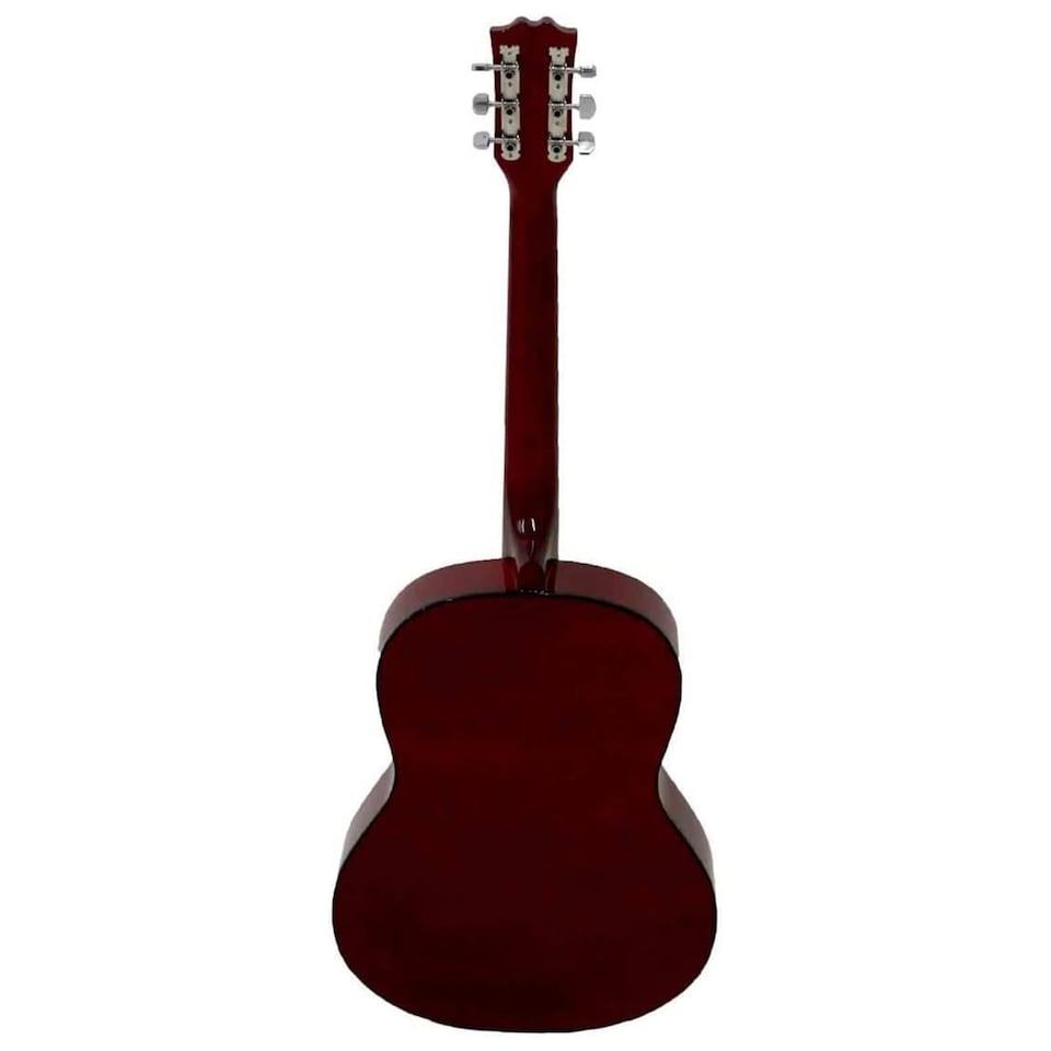 image 1 of 39 Inch Full Size 6 String Steel Strung Acoustic Guitar | Brown