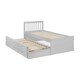 image 3 of Premier Light Grey Day Bed Single 3ft (90cm) + Pull Out Bed (Guest Bed)