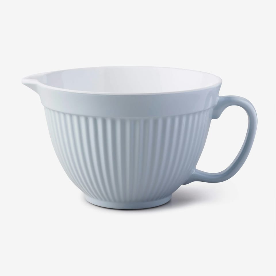 image 1 of Zeal Melamine Mixing Bowl Jug, 20cm, Cream