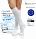 image 7 of aZengear Compression Socks for Women & Men (20-30 mmHg) Knee-High Flight Socks, Calf Support for Travel, Running - Seamless Toe, Padded Heel and Sole