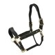 image 1 of Velociti Lusso Lorca Leather Headcollar Black | Size: Pony
Colour: Black