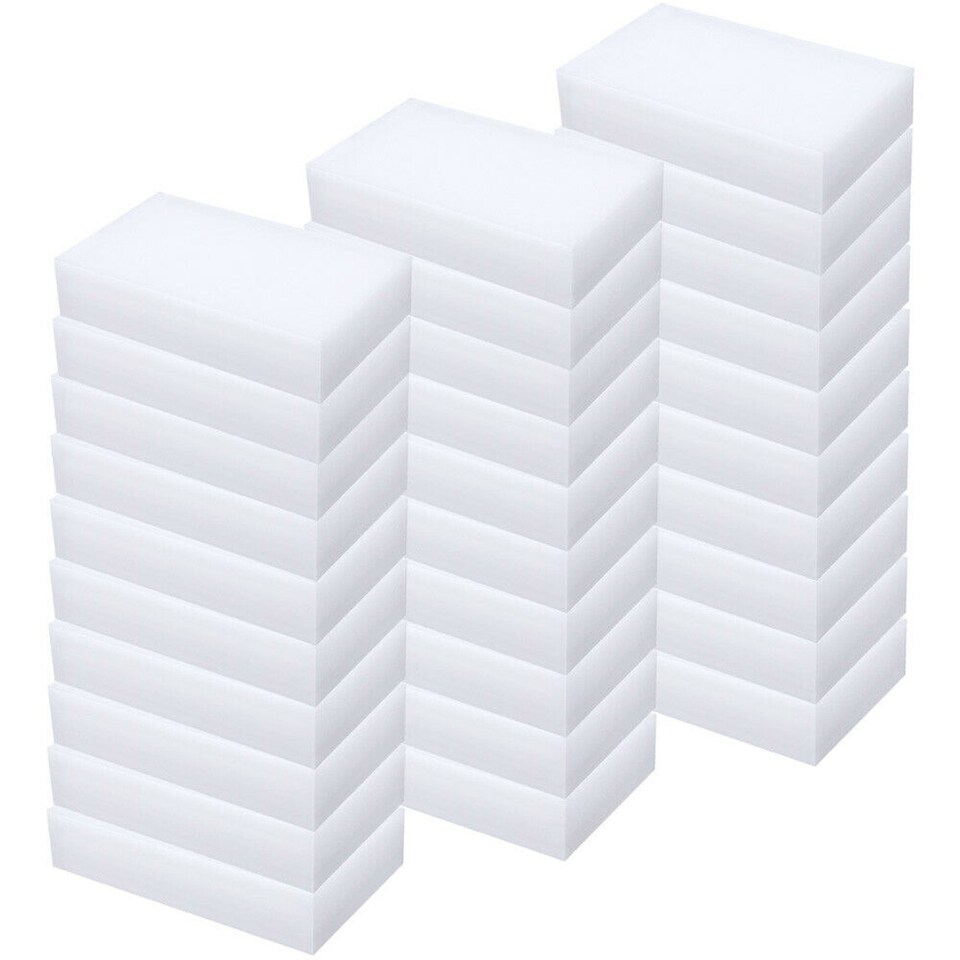 image 1 of Magic Cleaning Sponges | Multi Surface Eraser Pads for Walls, Floors, Kitchens & Bathrooms