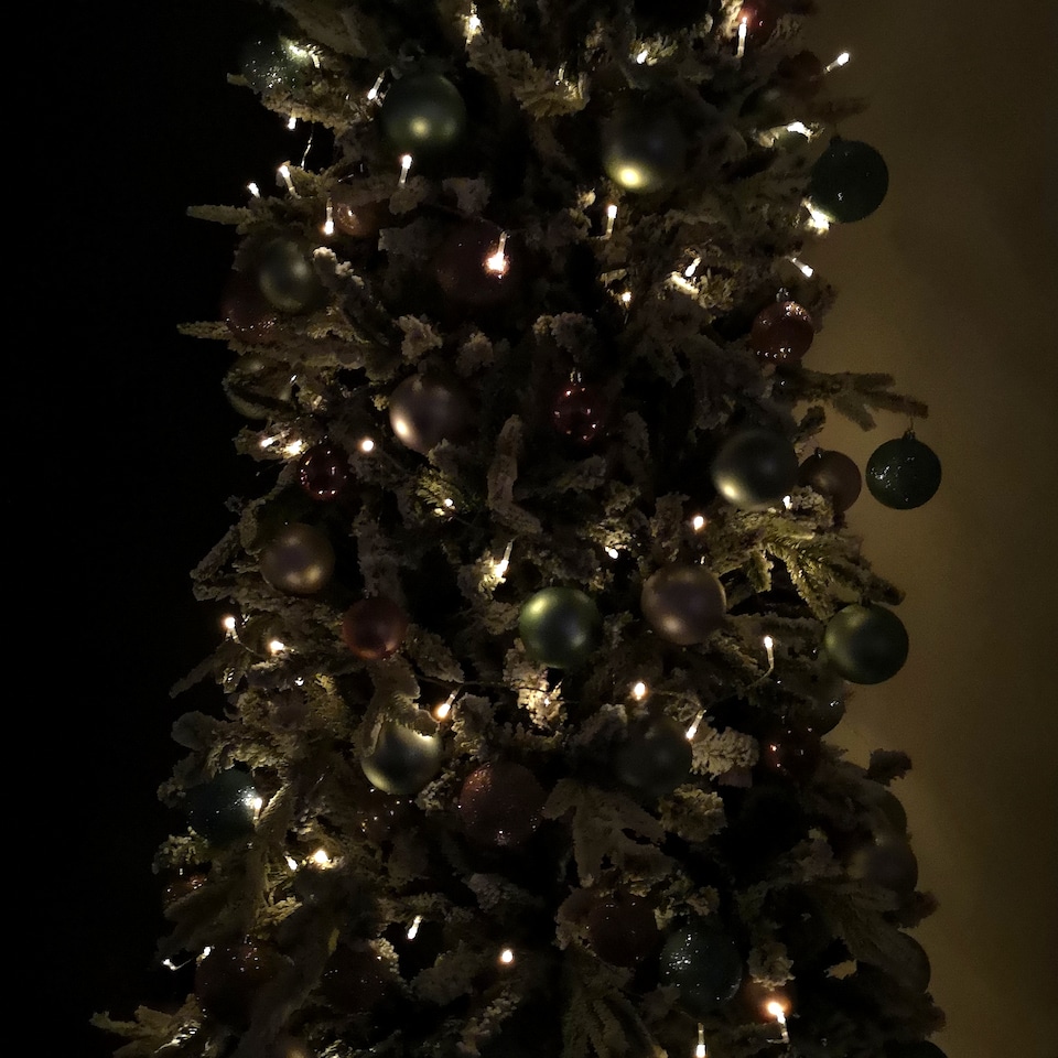 image 1 of 20m Battery Operated Indoor Outdoor Christmas String Lights with 200 LEDs in Warm White