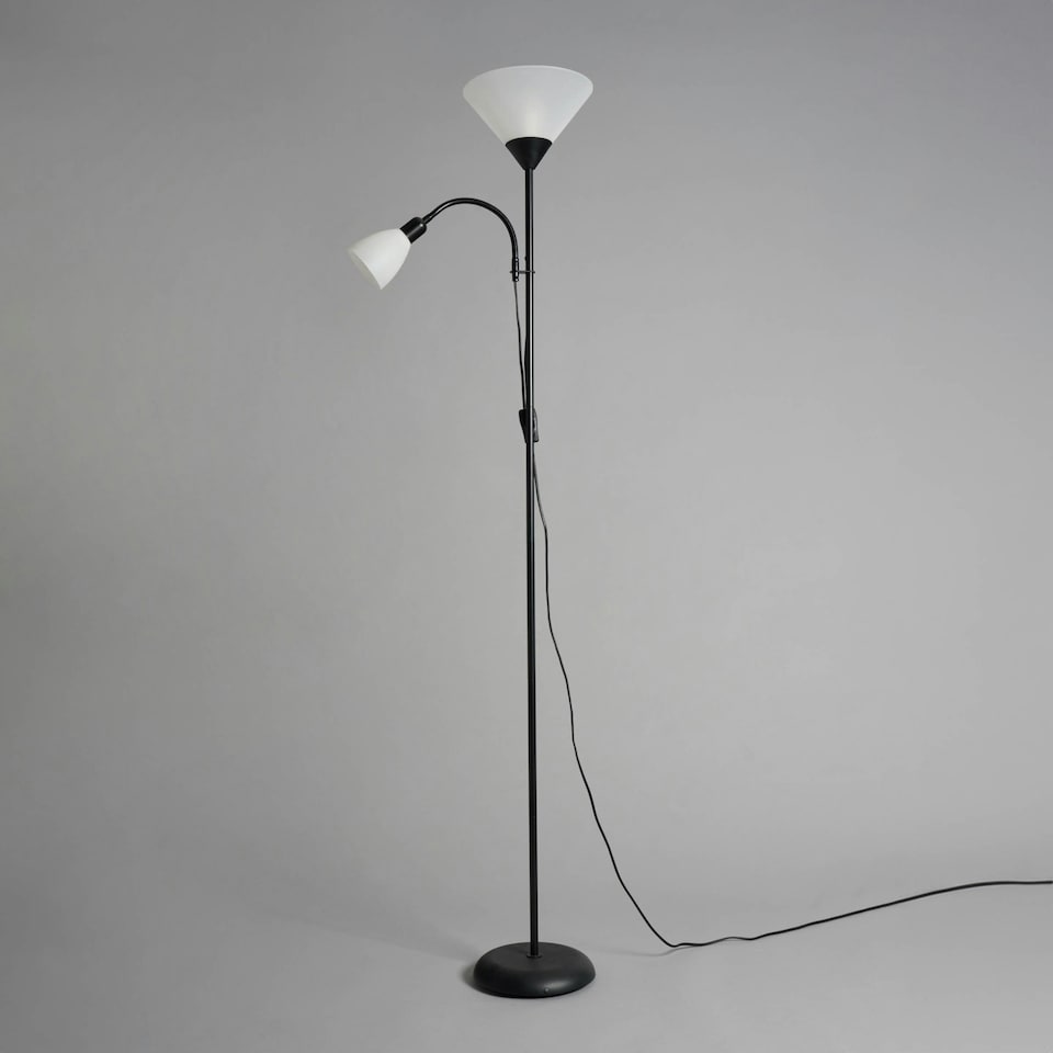 image 1 of BHS Mother & Child Floor Lamp, Black