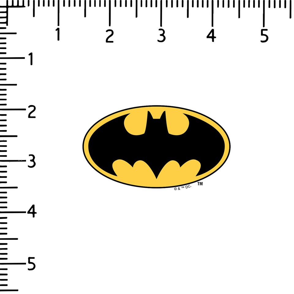 image 1 of Batman Deluxe Logo Stickers (Pack of 100) - Multicoloured - One Size