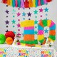 image 5 of Fax Potato 10th Birthday Pinata Set with Stick & Blindfold - Blue Stick