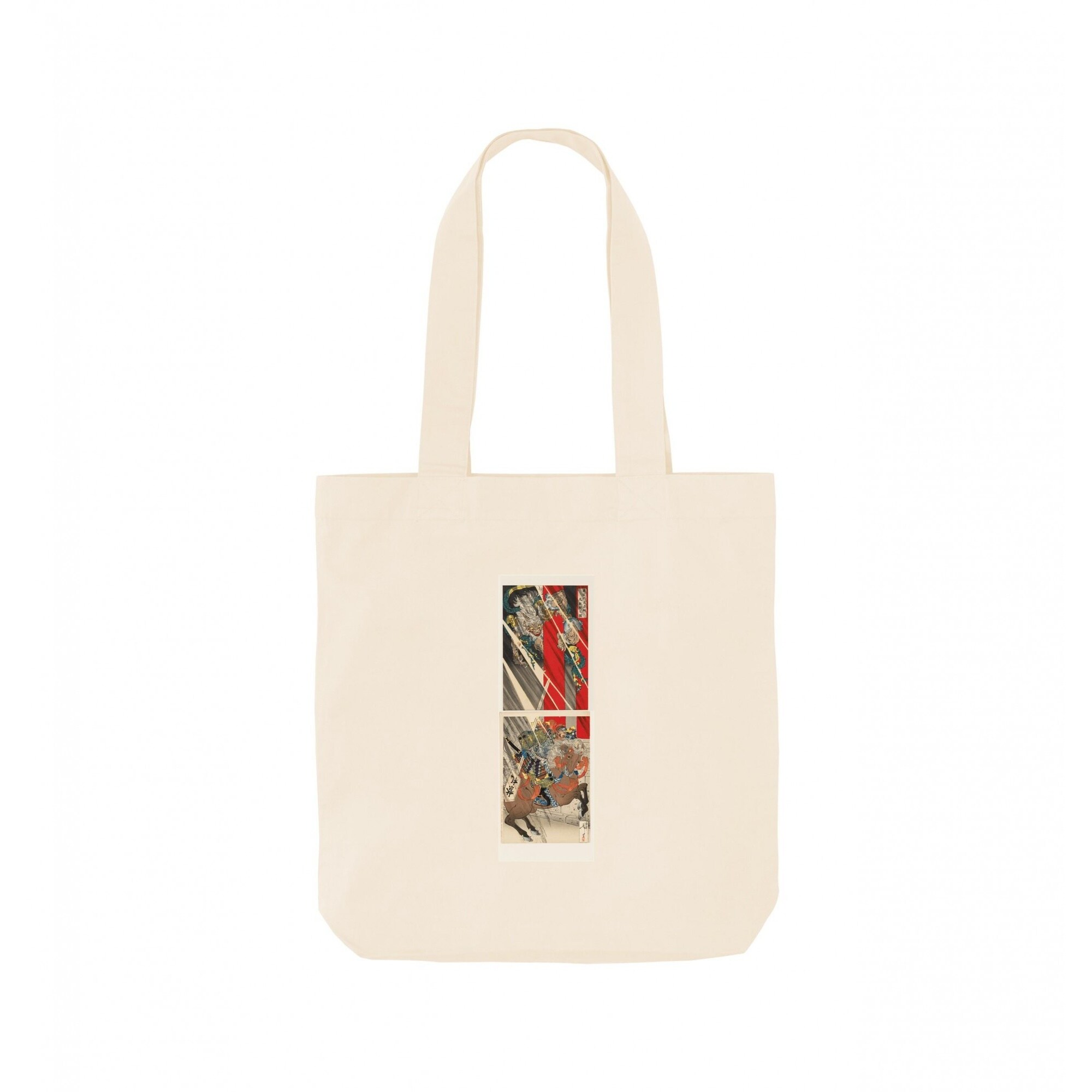 Apoh Japanese Samurai Ashmolean Museum Tote Bag | Multi | Natural