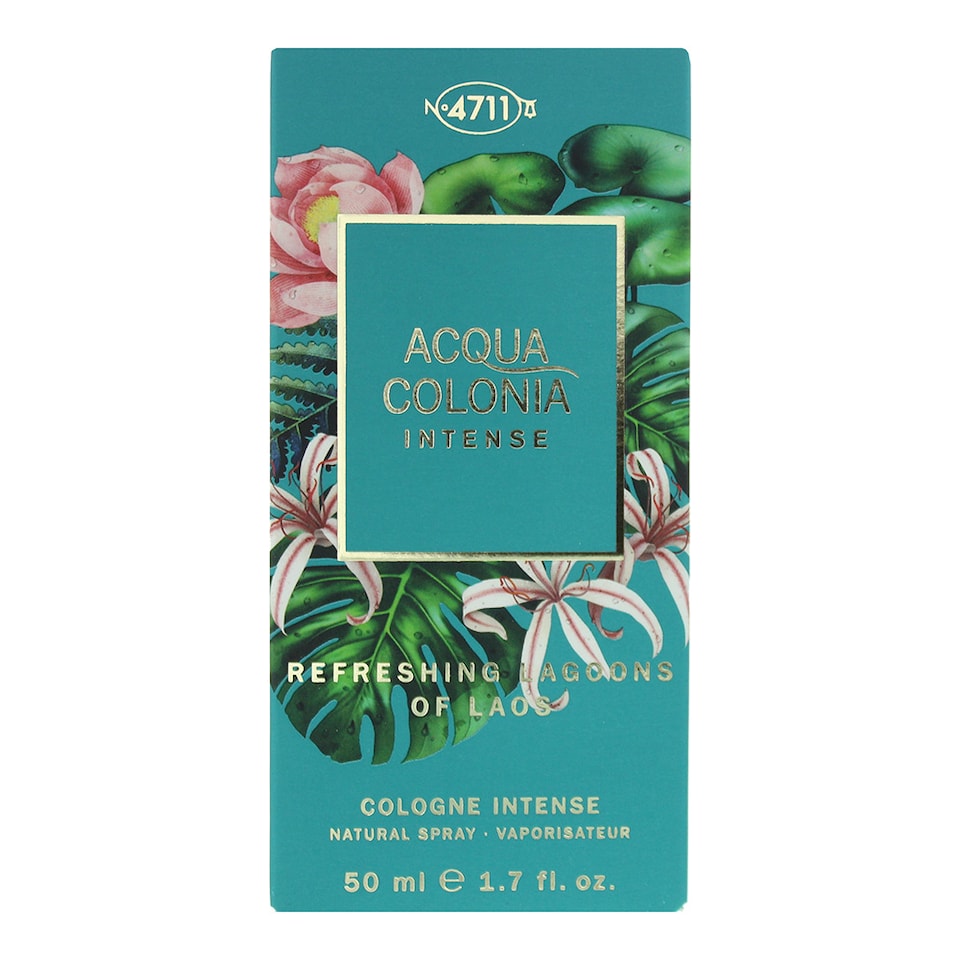image 1 of 4711 Acqua Colonia Intense Refreshing Lagoons Of Laos Eau De Cologne 50ml