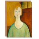 image 1 of Amedeo Modigliani Art Card Girl in Green Blouse Portrait