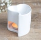 image 5 of White Heart Oil Burner