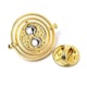 image 2 of Harry Potter Official Time Turner Badge - Gold - One Size
