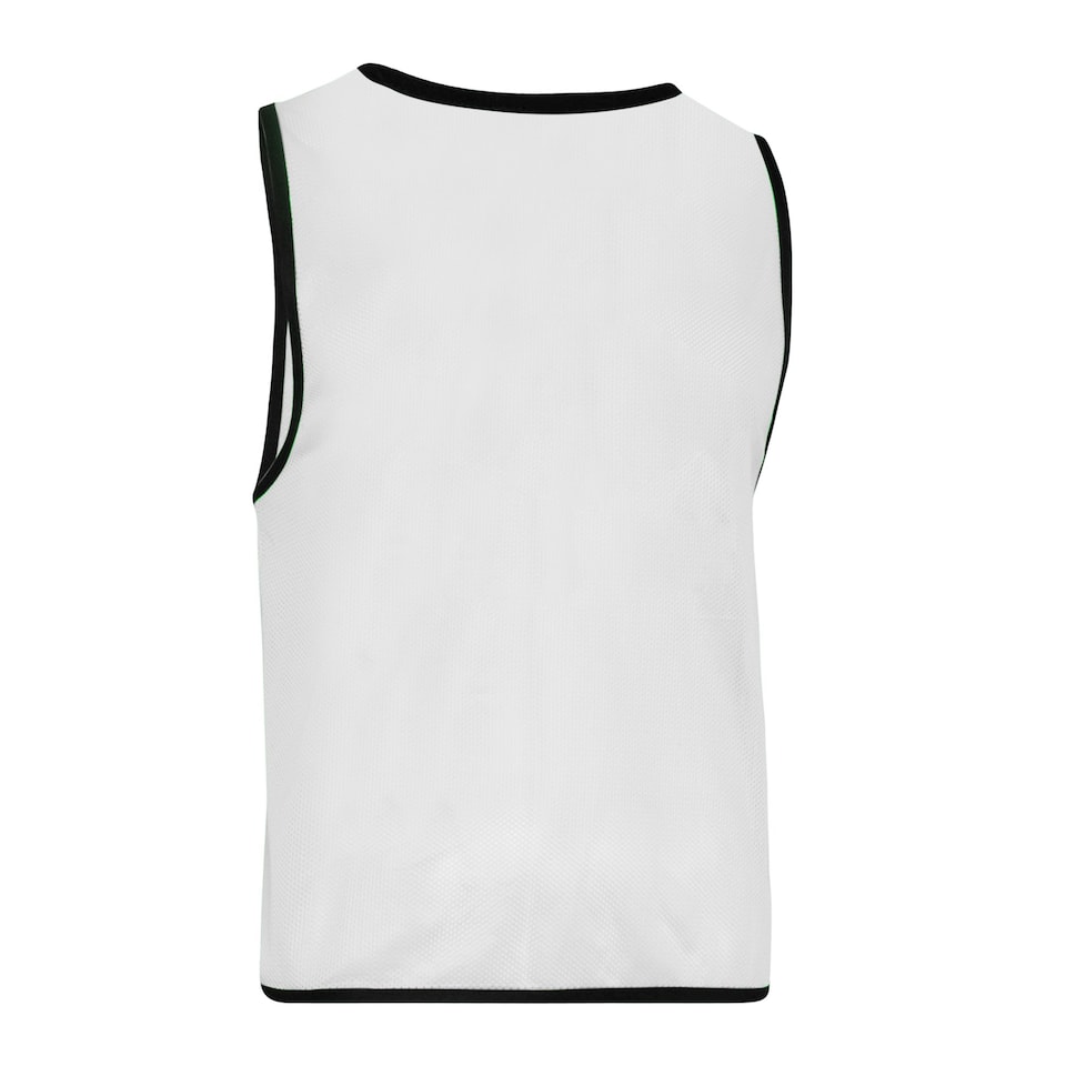 image 1 of Umbro Childrens/Kids Training Bib - White/Black - L-XL