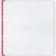 image 5 of Pack of 25 A4 Side Opening Red Strip Delux Punched Pockets