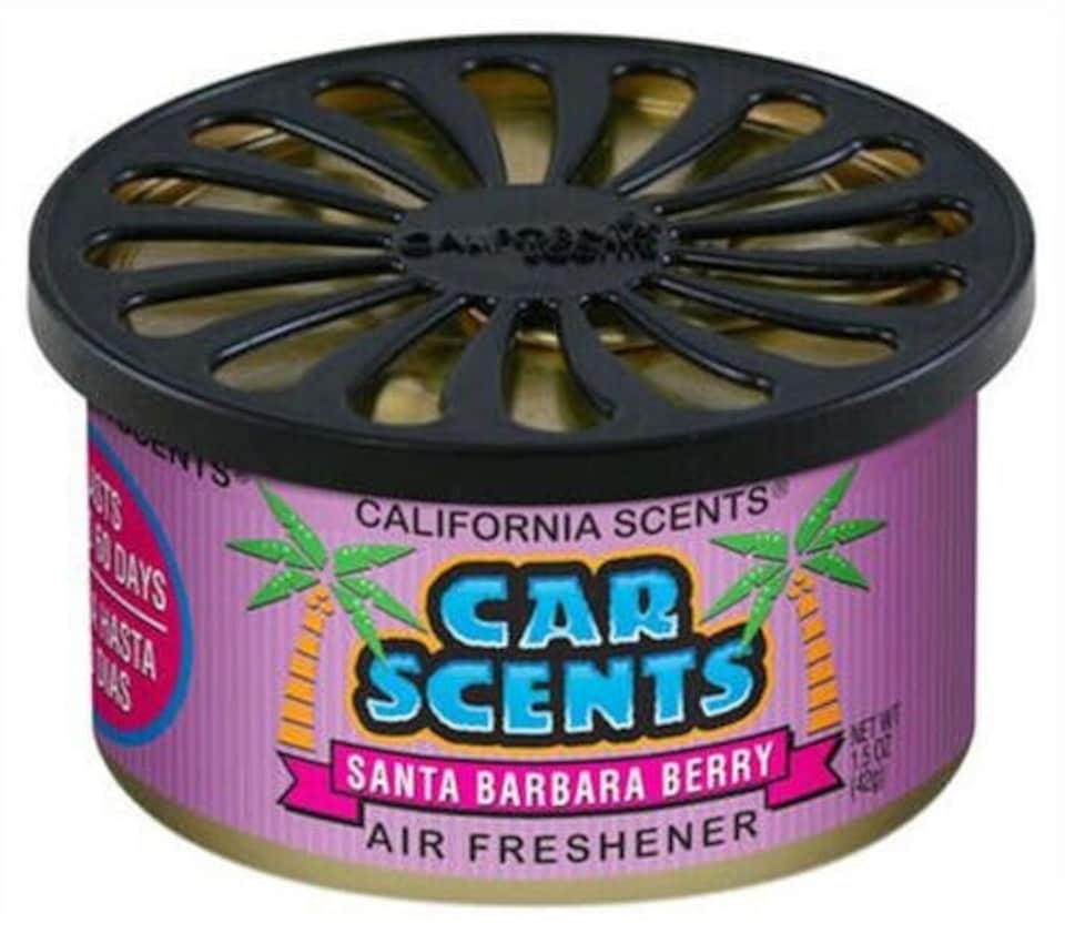 6 CALIFORNIA SCENTS AIR FRESHENER HOME OFFICE CAR VAN FLAT TAXI BUS CAB TRUCK - SANTA BARBARA BERRY
