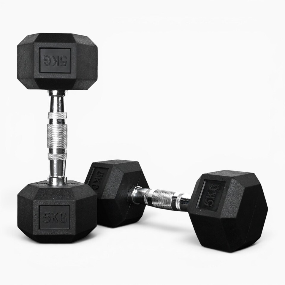 image 1 of GYM SETS Hex Dumbbell Pairs | 2 x 25kg (Pair)