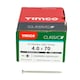 image 3 of Timco - Classic Multi-Purpose Screws - PZ - Double Countersunk - A4 Stainless Steel  (Size 4.0 x 70 - 200 Pieces)