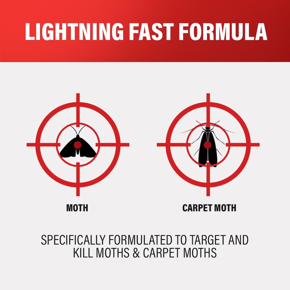 image 1 of Karlsten Moth Killer - Fast-Acting Carpet & Clothes Moth Treatment - Eliminates Moth Infestations Quickly- 5 Litre