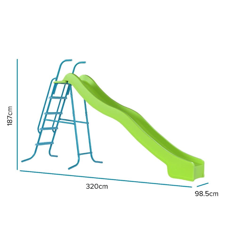 image 1 of TP 10ft (3m) Super Wavy Slide & Stepset