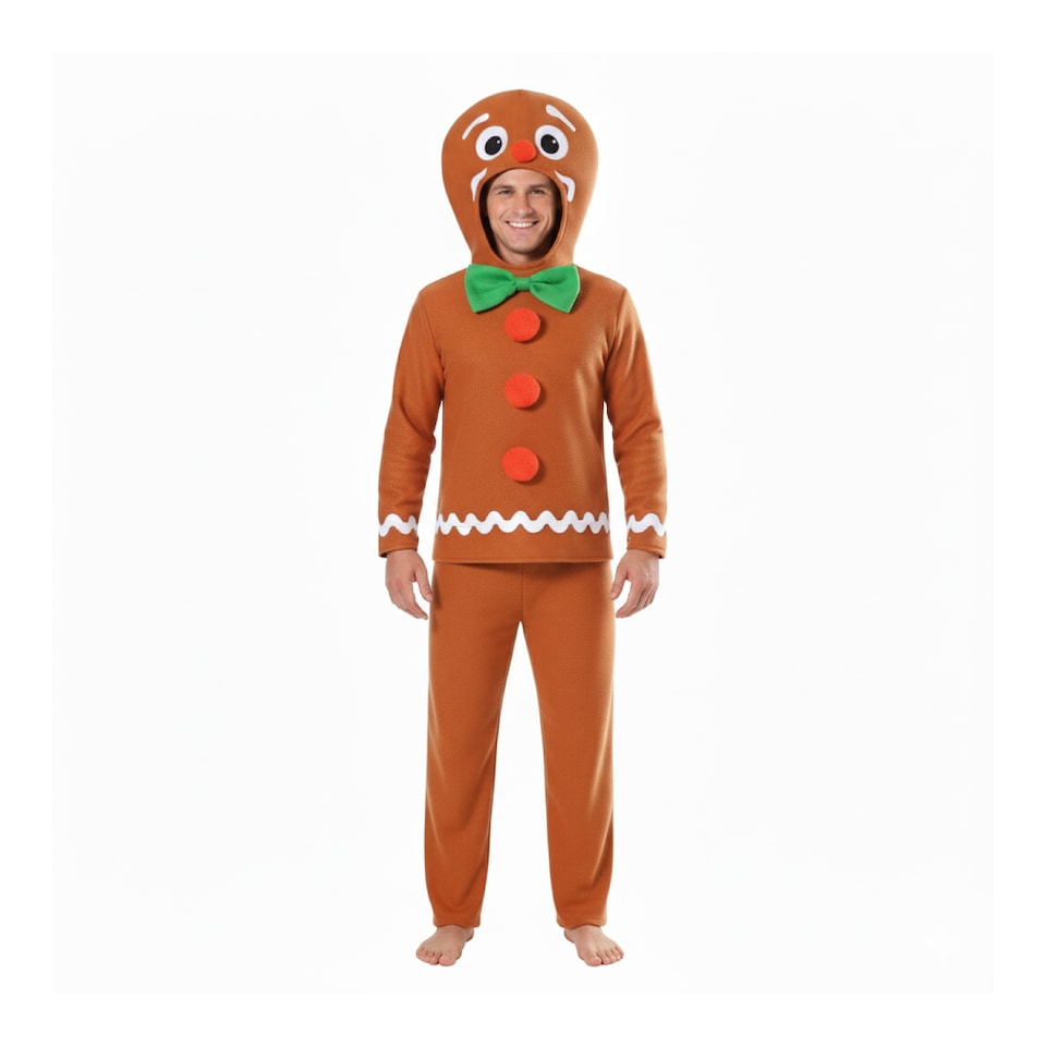 image 1 of Ginger Bread Man Costume | Brown | S