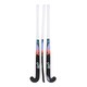 image 1 of Kookaburra Echo L-Bow Hockey Stick - Black/Multicoloured - 37.5in