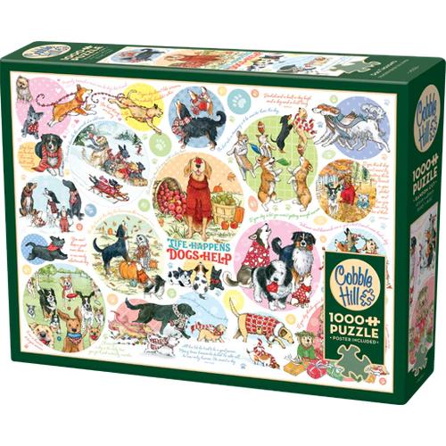 Dog Thoughts Puzzle (1000 Pieces) - Brand New