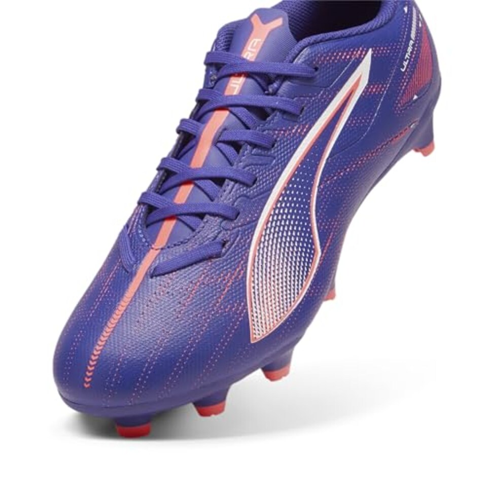 image 1 of Puma Unisex Adults Ultra 5 Play Fg/Ag Soccer Shoe, Lapis Lazuli- White-Sunset Glow, 9 UK
