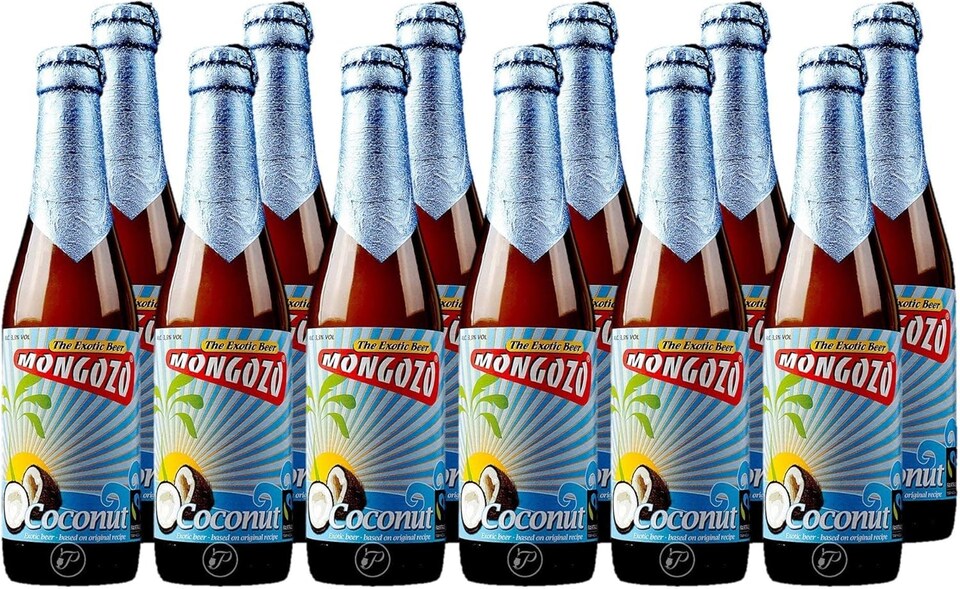 image 1 of Mongozo Belgian Coconut Beer 12 x 330ml
