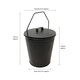 image 5 of JVL Steel Charnwood Fire Companion Coal Bucket - Black