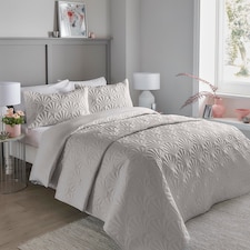 Serene Cavali Duvet Cover Set Silver