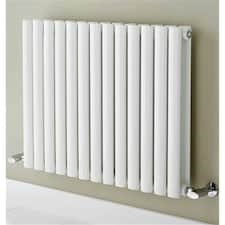600mm (H) x 1140mm (W) - Anthracite Horizontal Radiator (Paris) - SINGLE Panel - (0.6m x 1.14m) - Depth 55mm