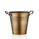 image 3 of Gold Vase - 30 cm (H) x 29 cm (W) x 22 cm (D)