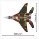 image 4 of MIG 29 DDR brick plane model - COBI 5851 - 590 bricks