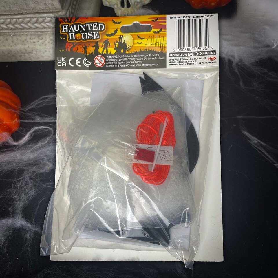 image 1 of PMS Halloween Bat Craft Kit - Felt Activity for Kids, Party Decoration