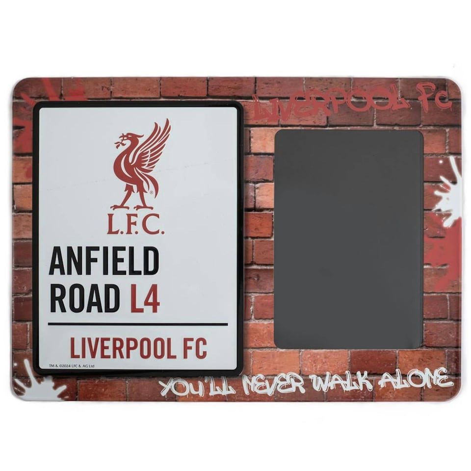 image 1 of Liverpool FC Anfield Road Photo Frame - Brown/White - One Size