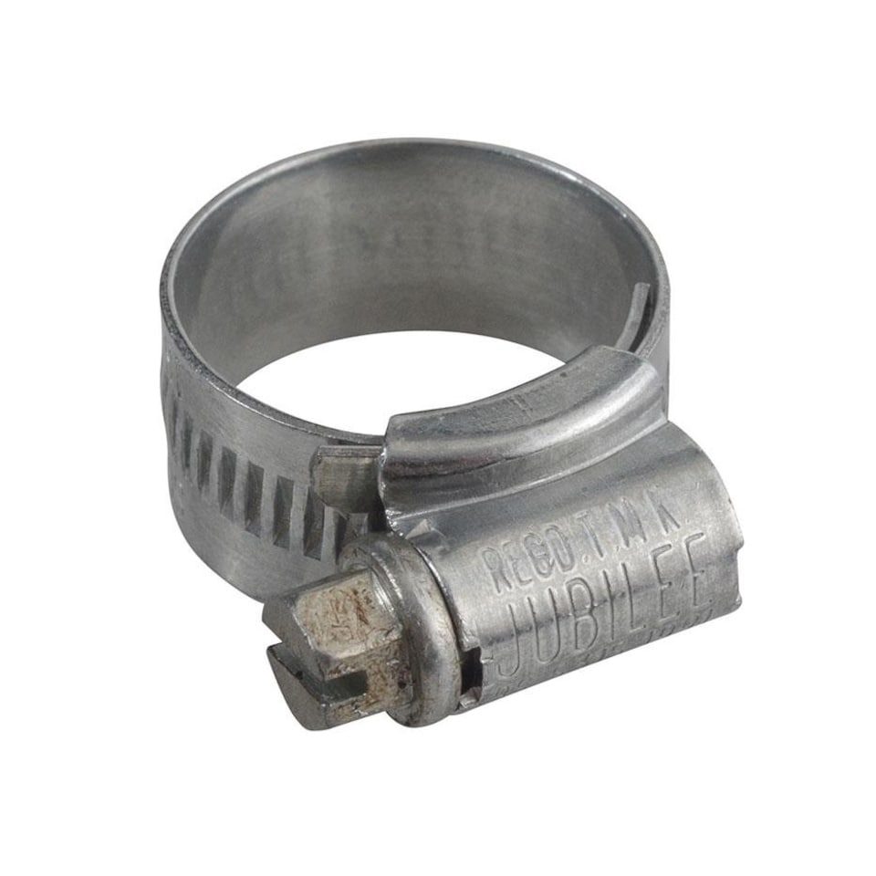Jubilee Clip 0 Mild Steel 16-22mm 10pk - One Colour - One Size