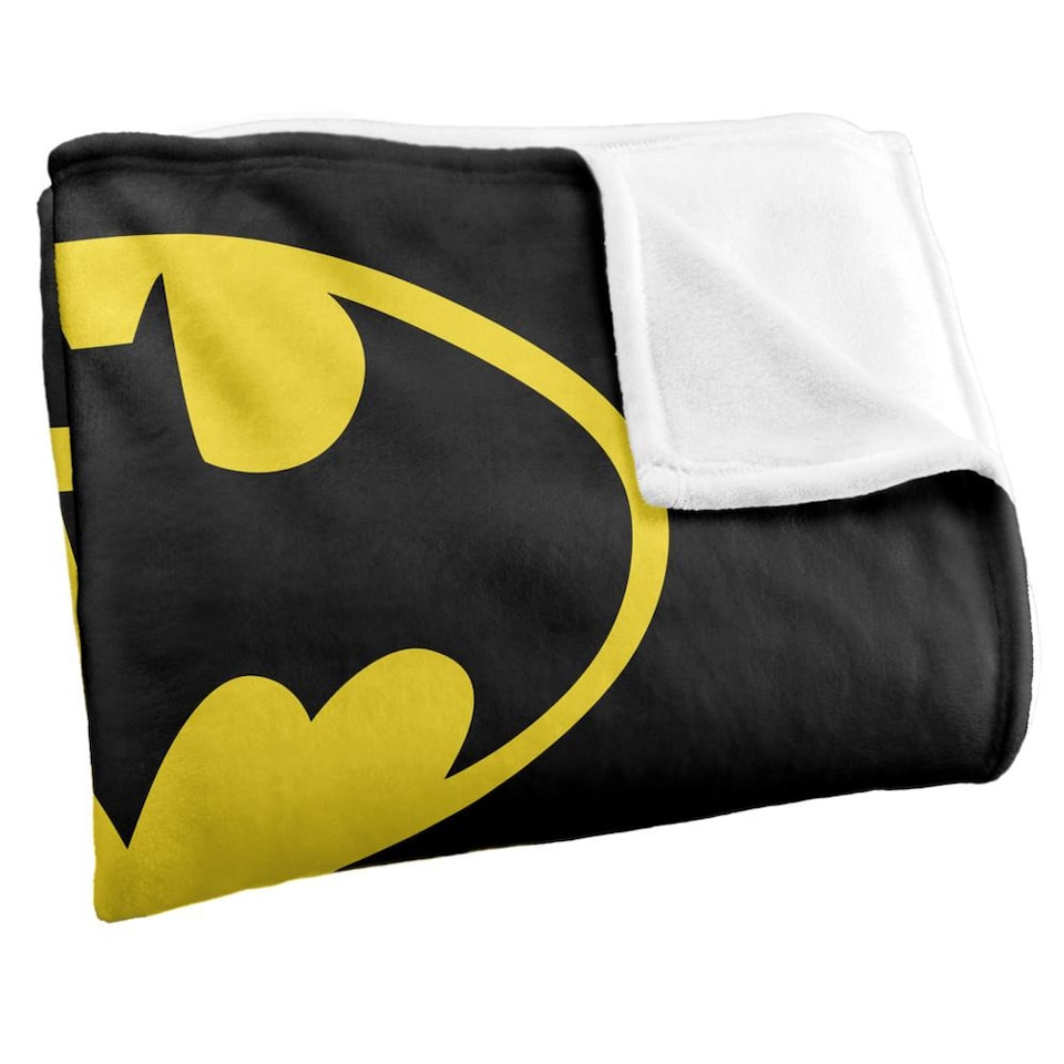 image 1 of Batman Dad Logo Blanket | Multi | Multicoloured | One Size | 1
