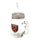 image 1 of West Ham FC Mason Jar | Clear | 1