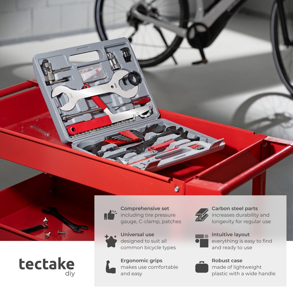 image 1 of Tool Kit - 50-piece DIY set for bikes