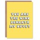 image 1 of Wind Beneath My Duvet Cheeky Woman Her Funny Birthday Card