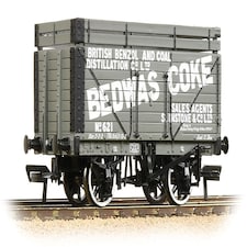Bachmann 8 Plank Coke Wagon (Rails) Bedwas Grey