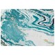 image 1 of Blue Marble (Rug) Blue | Large: 140x200cm