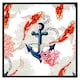 image 2 of Anchor & fish (Picture Frame) Brown | Oak | S