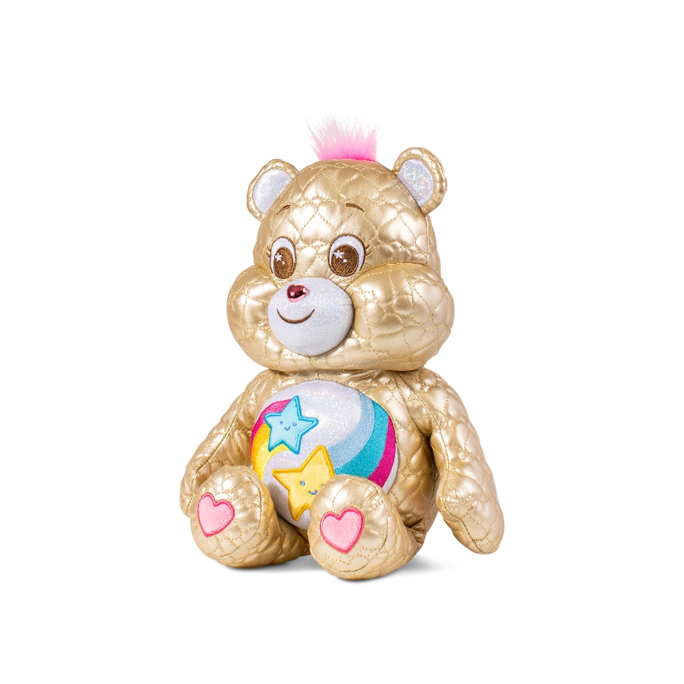 image 1 of Limited Edition 35cm Dare To Care Quilted Care Bear