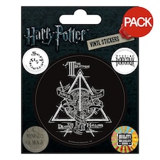 Harry Potter Vinyl Symbols Sticker (Pack of 5) - Multicoloured - One Size