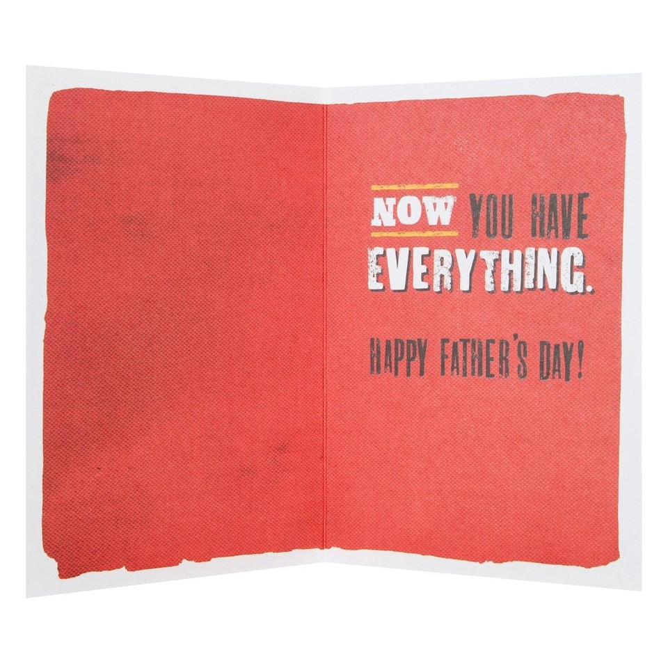 image 1 of Hallmark Dad Father's Day Card 'You Have Everything' Small