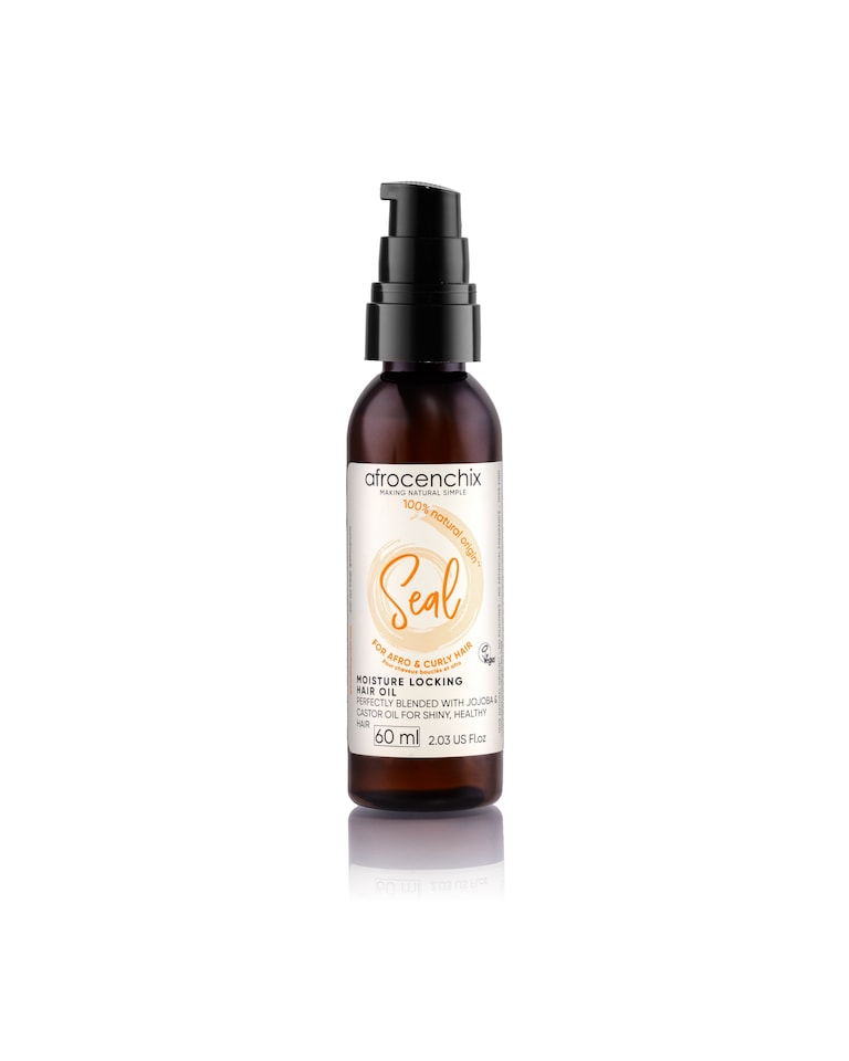 image 1 of Seal - Natural Hair Oil for Afro Hair  - Travel 60ml | White | 60ml