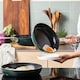 image 5 of GreenPan Evolution Ceramic Non-stick 3 Piece Cookware Set 24cm, 28cm Frying Pan & 28cm Wok