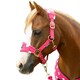 image 1 of Supreme Products Dotty Fleece Horse Head Collar & Lead Rope - Paradise Pink - Pony