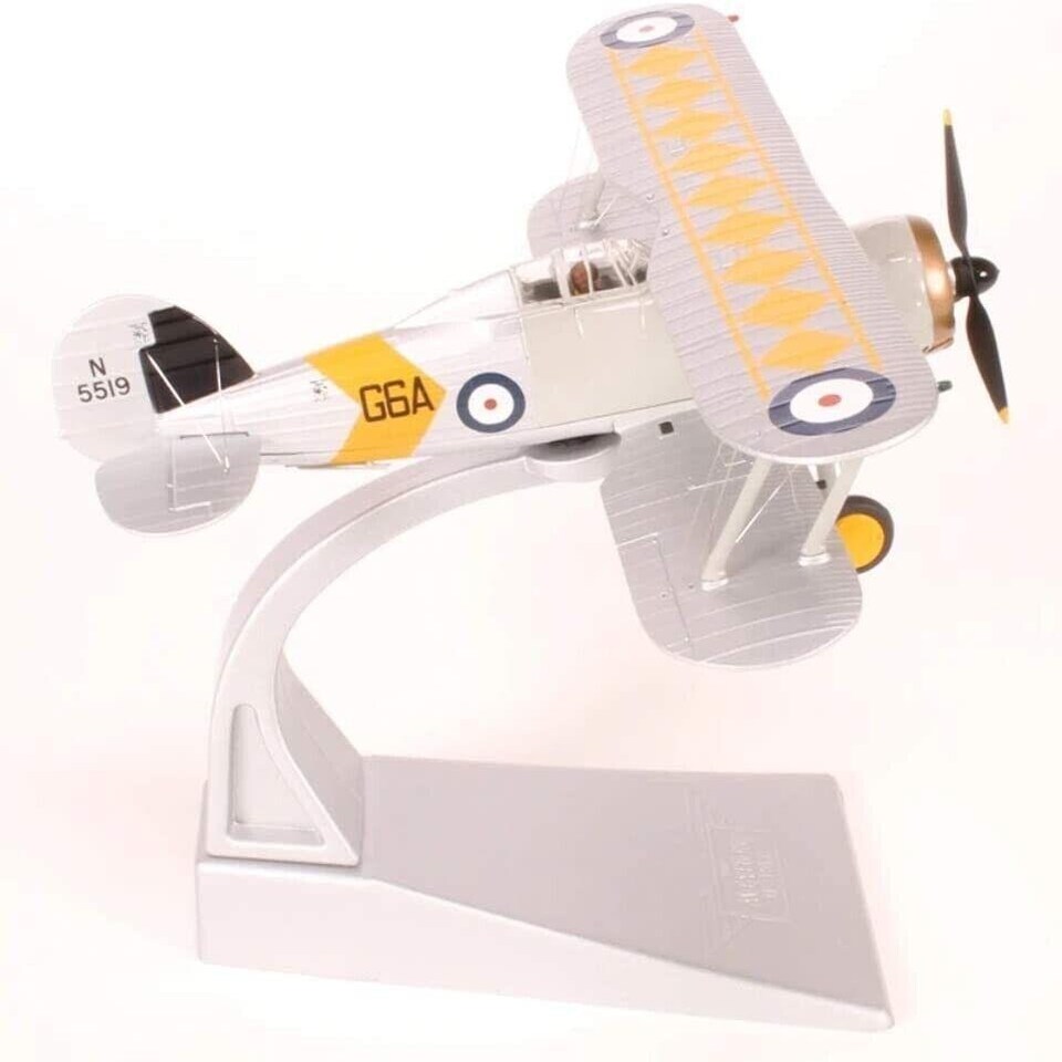 image 1 of Corgi AA36211 Gloster Sea Gladiator 802 Naval Air Squadron HMS Glorious June 1939 1:72