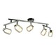 image 2 of Jacey 5 Light Chrome Ceiling Spotlight Bar